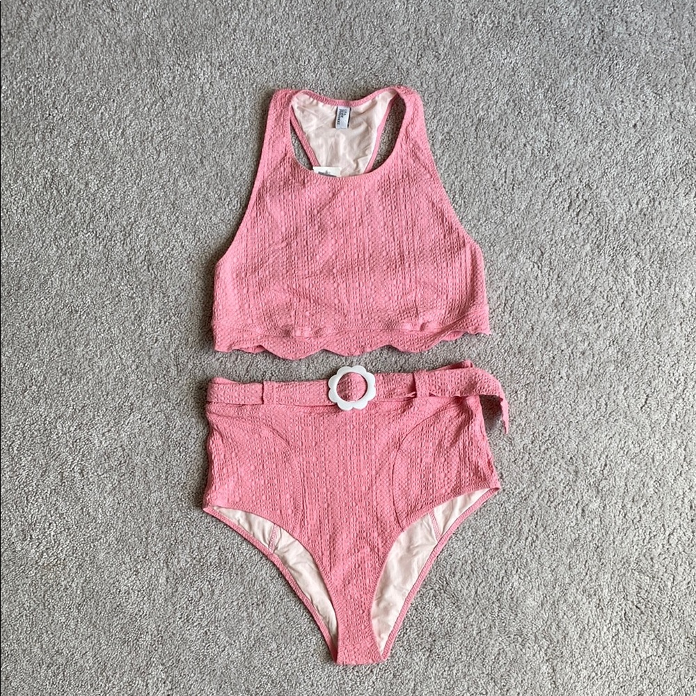 Lisa Marie Fernandez Scallop Bikini Set